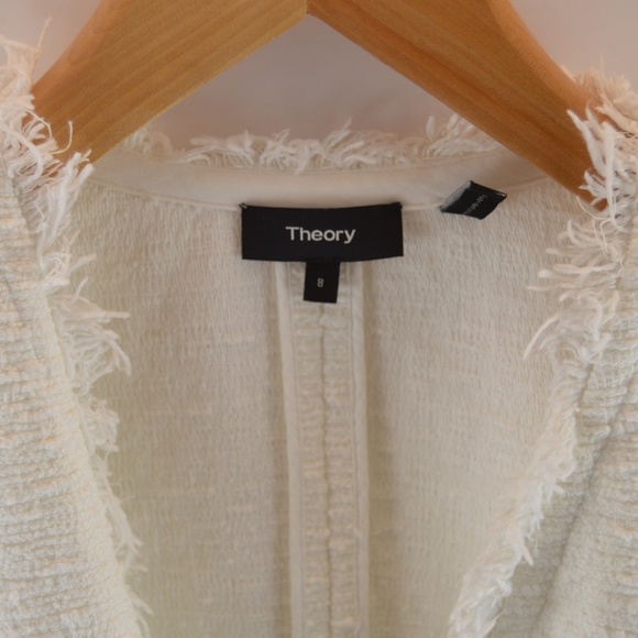 Theory Lindrayia Raw Edge Blazer - Picture 7 of 8